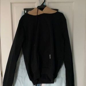 ZAFUL black and light brown sweatshirt